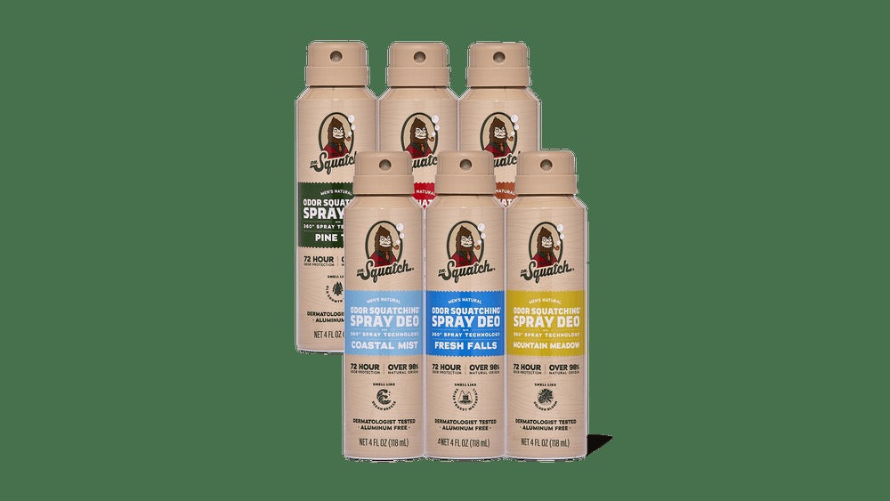 Spray Deodorant 6-Pack