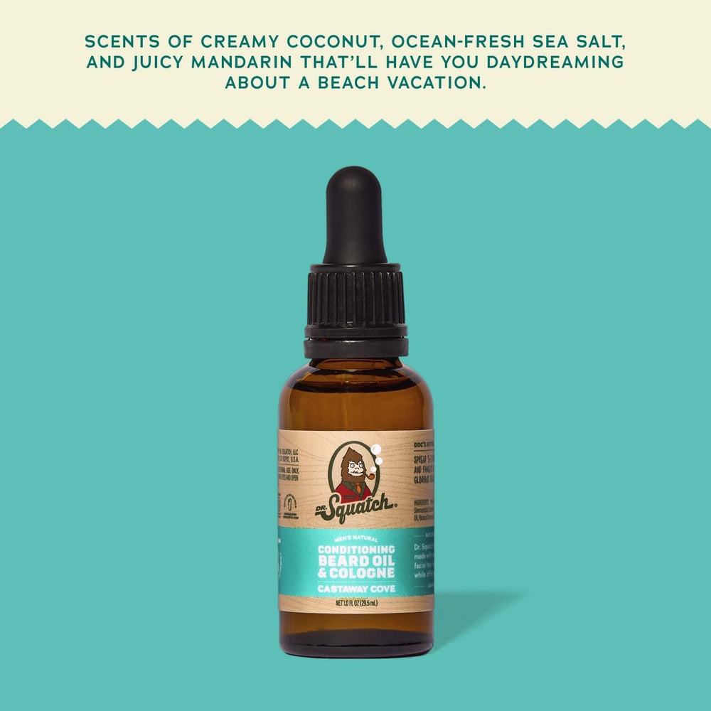 Castaway Cove Beard Oil & Cologne