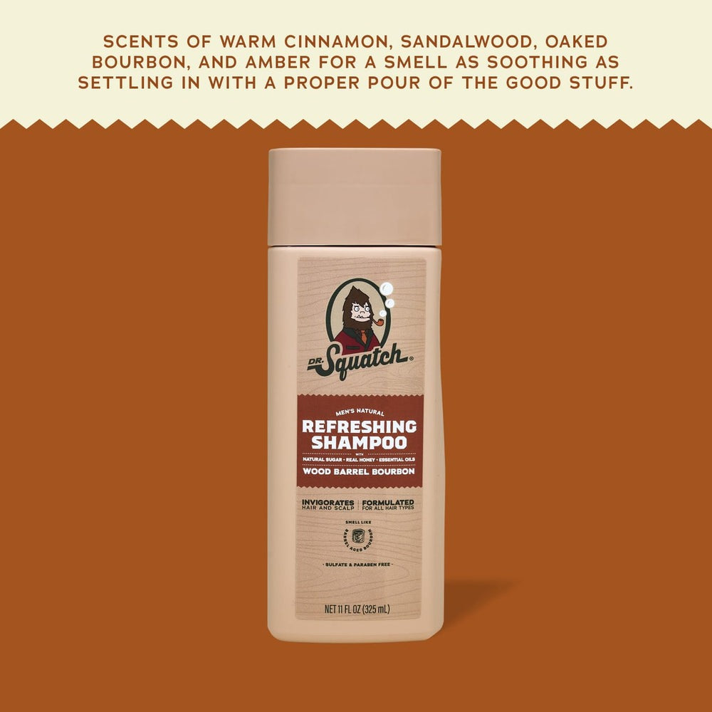 Wood Barrel Bourbon Shampoo