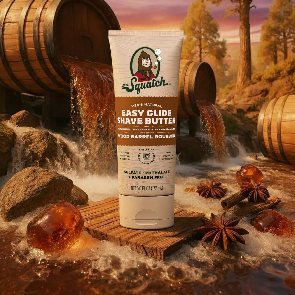 Easy Glide Shave Butter Wood Barrel Bourbon