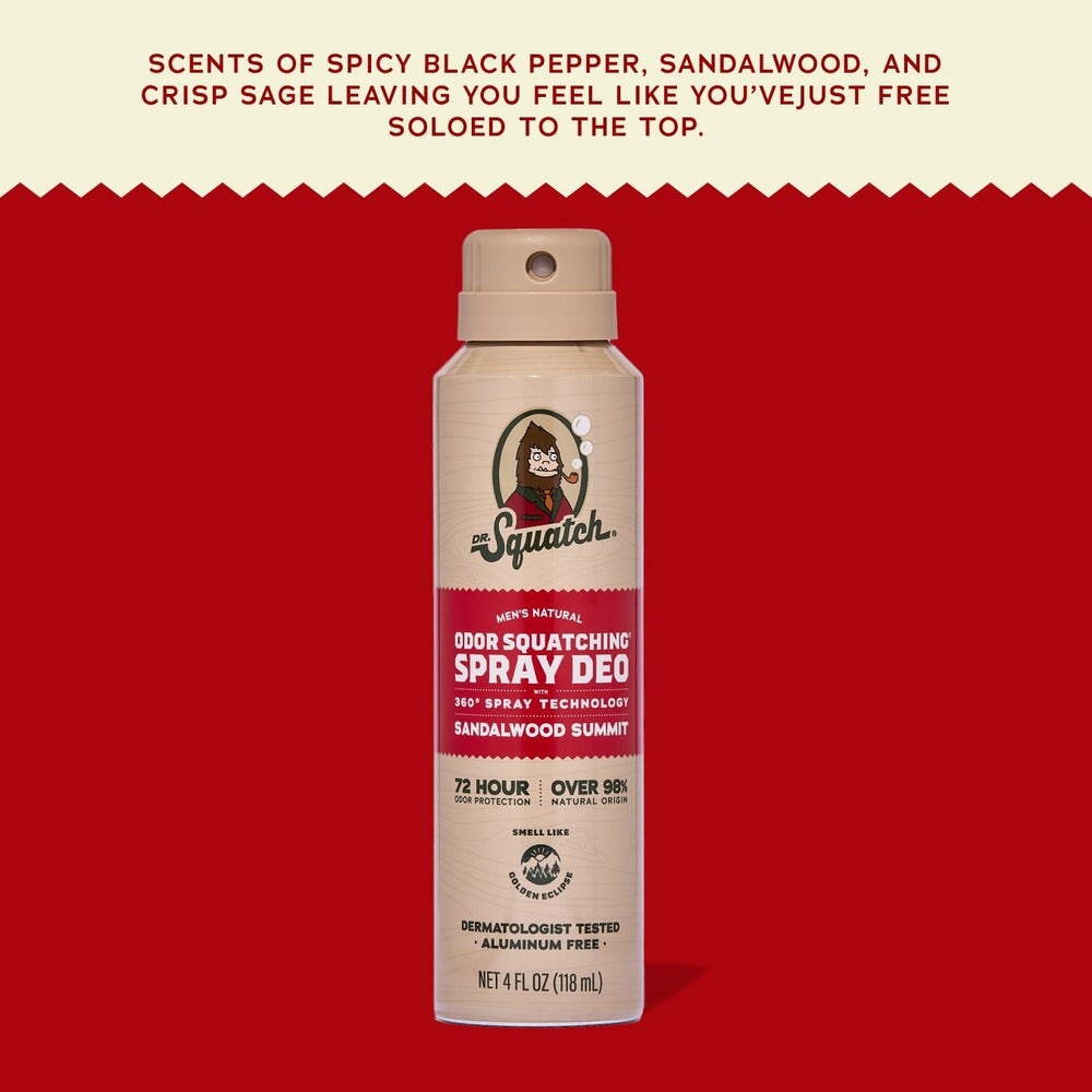 Sandalwood Summit Spray Deodorant