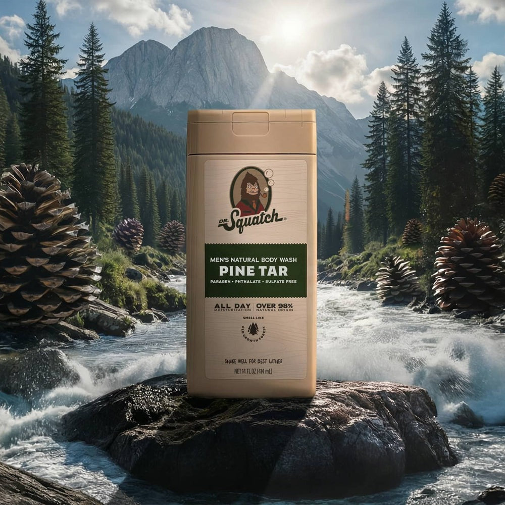 14 oz Pine Tar Exfoliating Body Wash