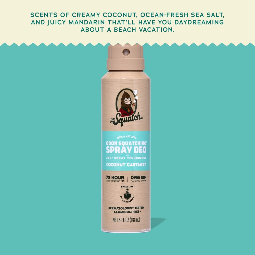 Coconut Castaway Spray Deodorant