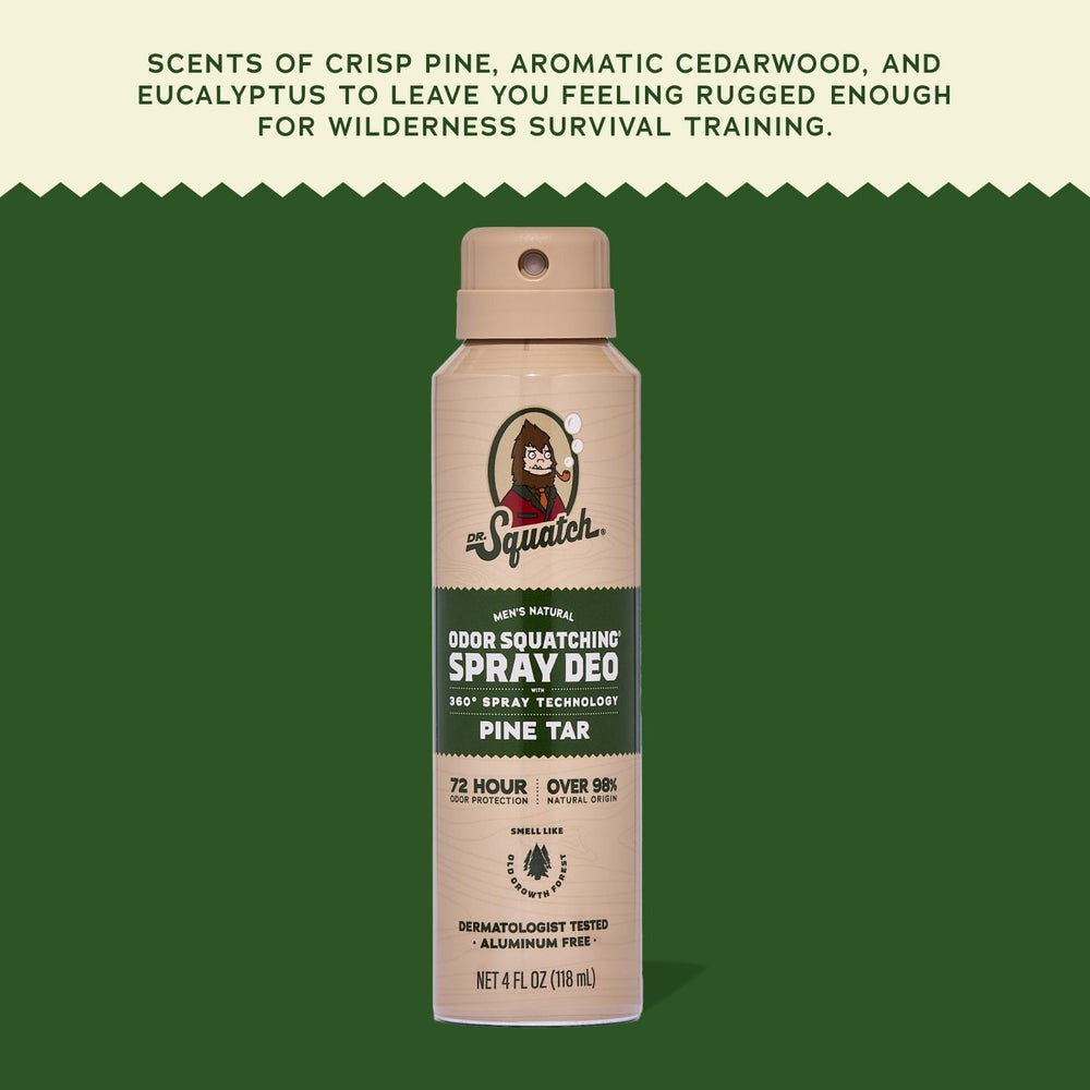 Pine Tar Spray Deodorant