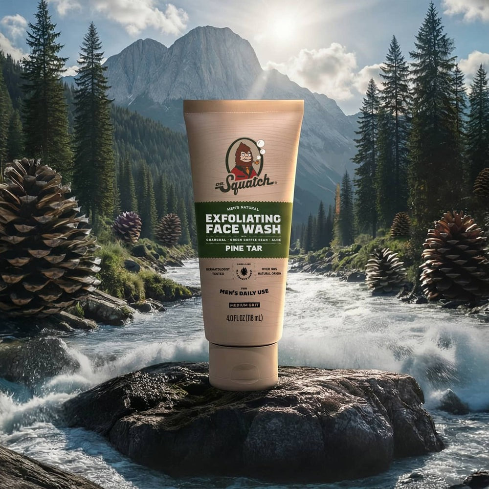Pine Tar Exfoliating Face Wash
