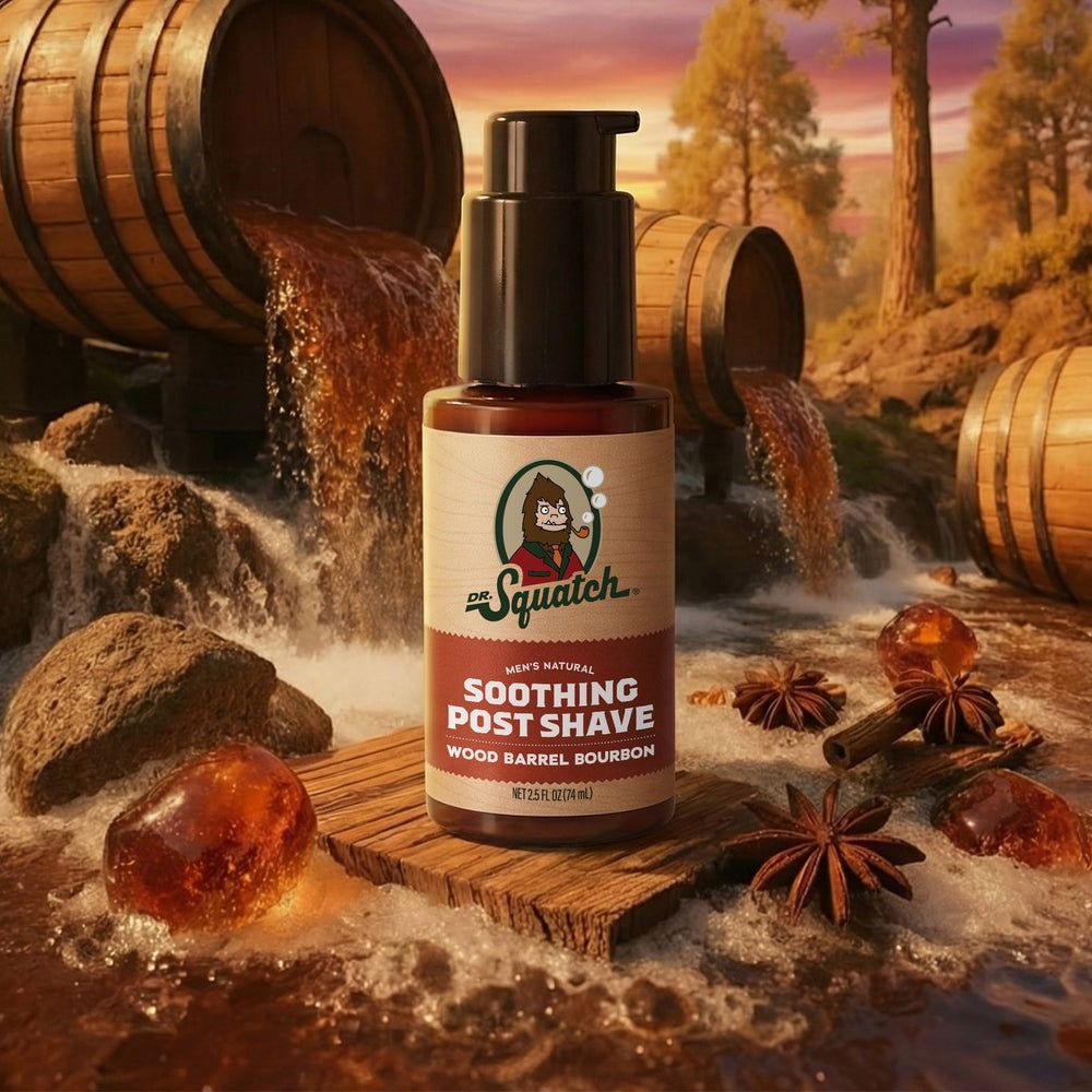 Soothing Post Shave Wood Barrel Bourbon