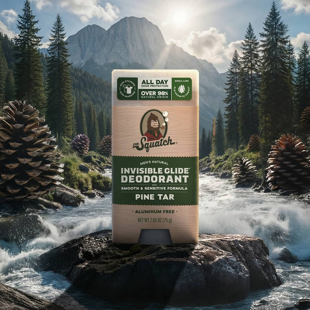 Pine Tar Invisible Glide Deodorant