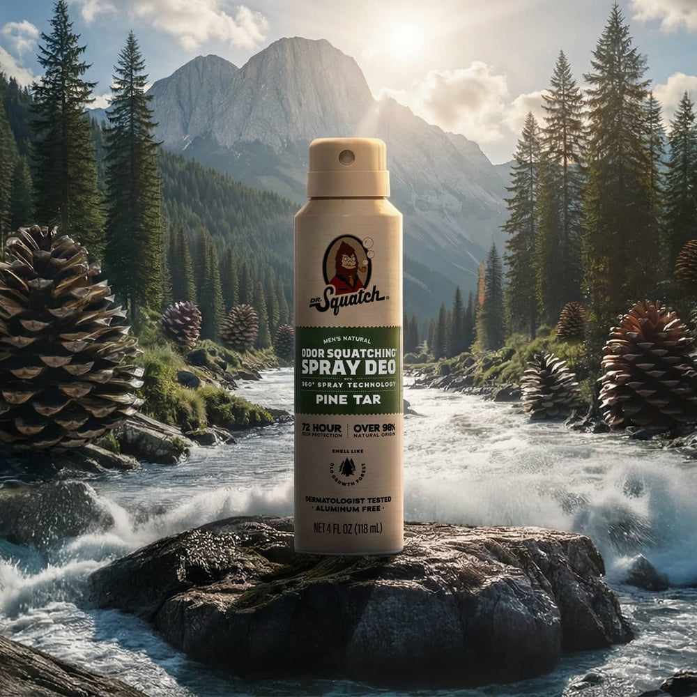 Pine Tar Spray Deodorant