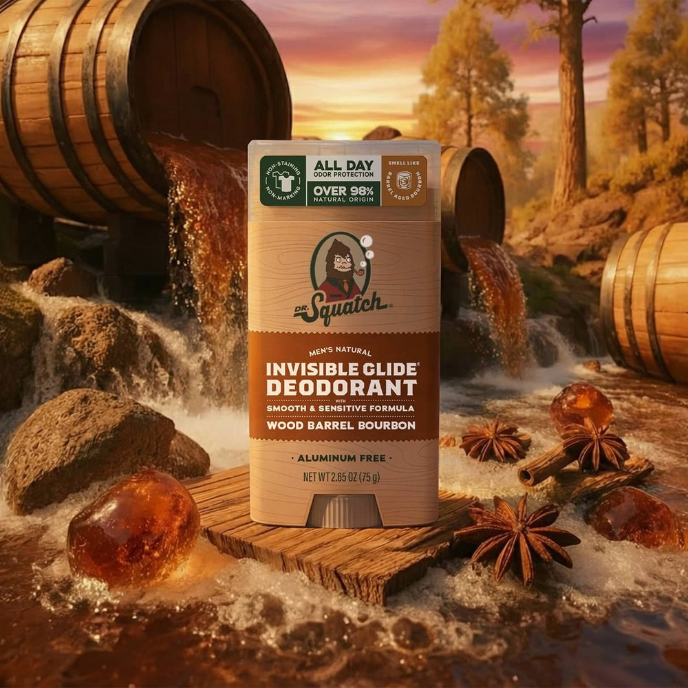 Wood Barrel Bourbon Invisible Glide Deodorant