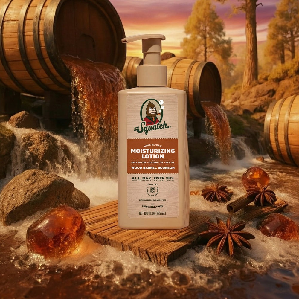 Wood Barrel Bourbon Lotion