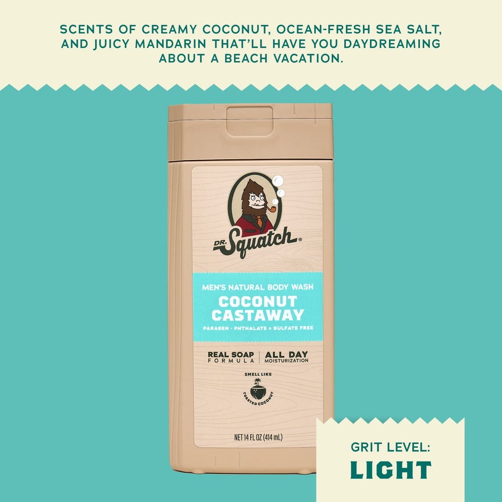 14 oz Coconut Castaway Body Wash