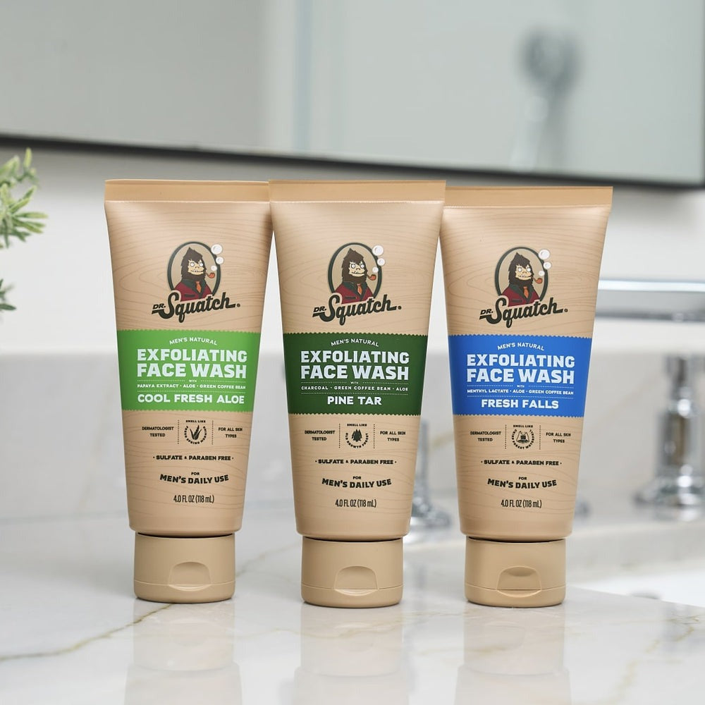 Fresh Falls Exfoliating Face Wash