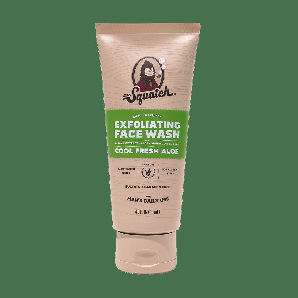 Cool Fresh Aloe Exfoliating Face Wash