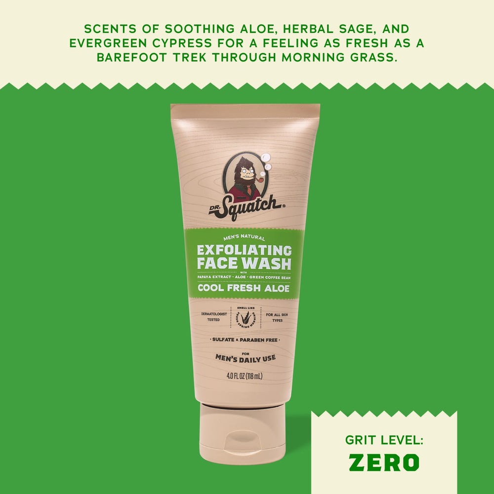 Cool Fresh Aloe Exfoliating Face Wash