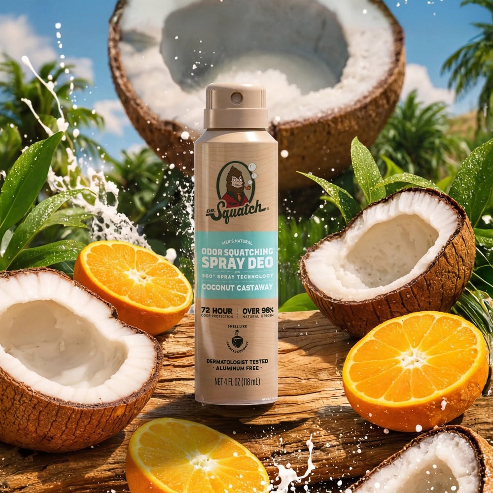 Coconut Castaway Spray Deodorant
