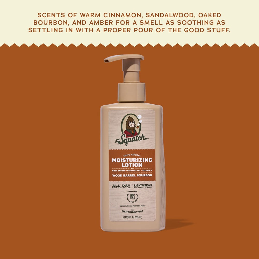 Wood Barrel Bourbon Lotion