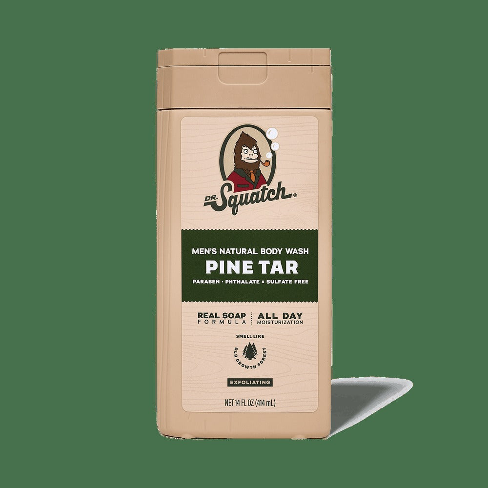 14 oz Pine Tar Exfoliating Body Wash