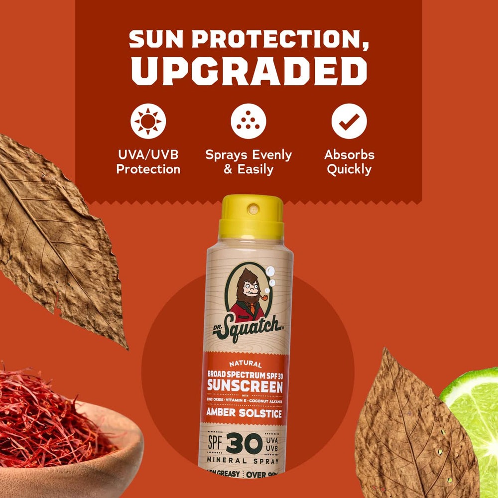 Amber Solstice Spray Sunscreen