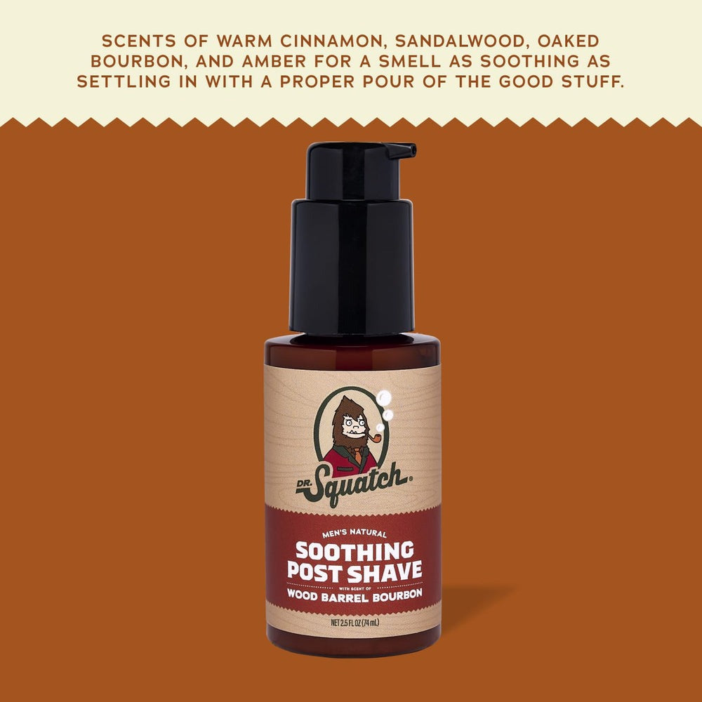 Soothing Post Shave Wood Barrel Bourbon