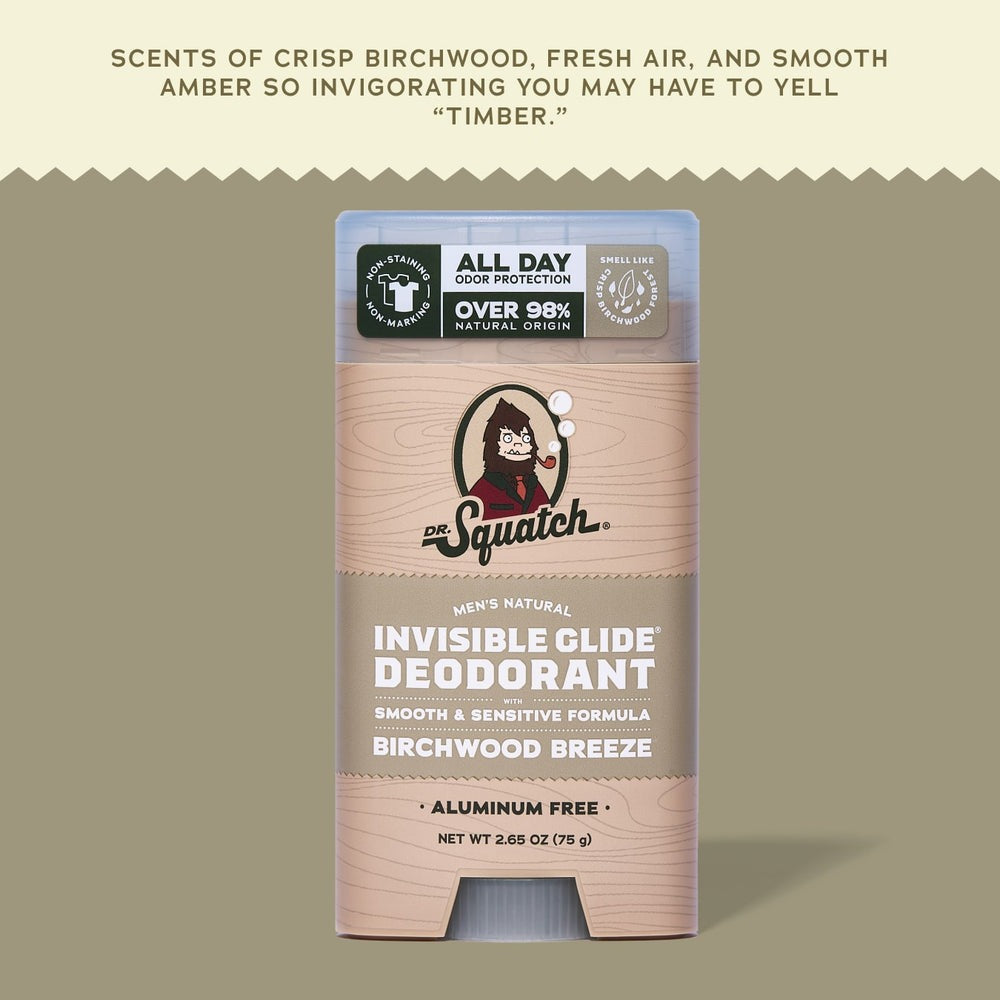 Birchwood Breeze Invisible Glide Deodorant