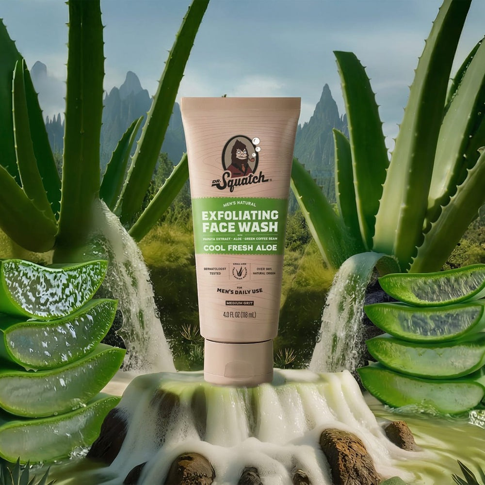 Cool Fresh Aloe Exfoliating Face Wash