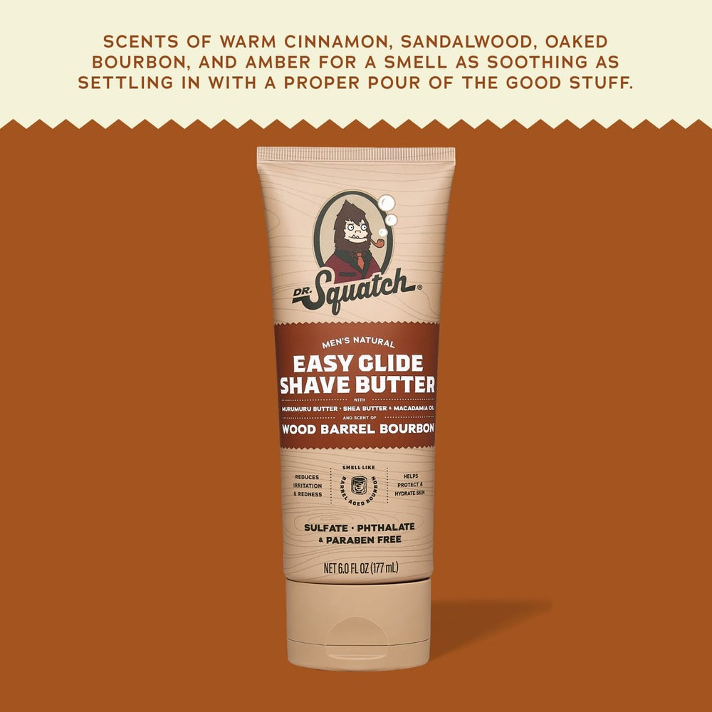 Easy Glide Shave Butter Wood Barrel Bourbon